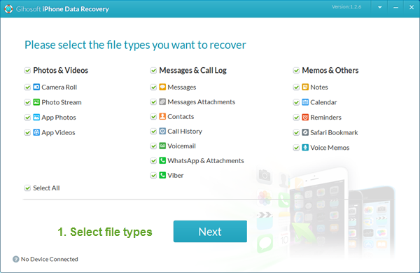 free gihosoft iphone data recovery registration code