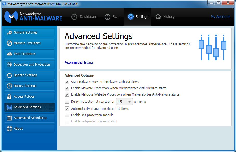 running malwarebytes in safe mode