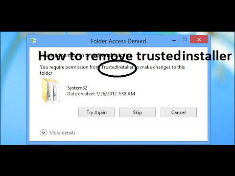 TrustedInstaller - What It IS And How To Disable It In 3 Different Methods